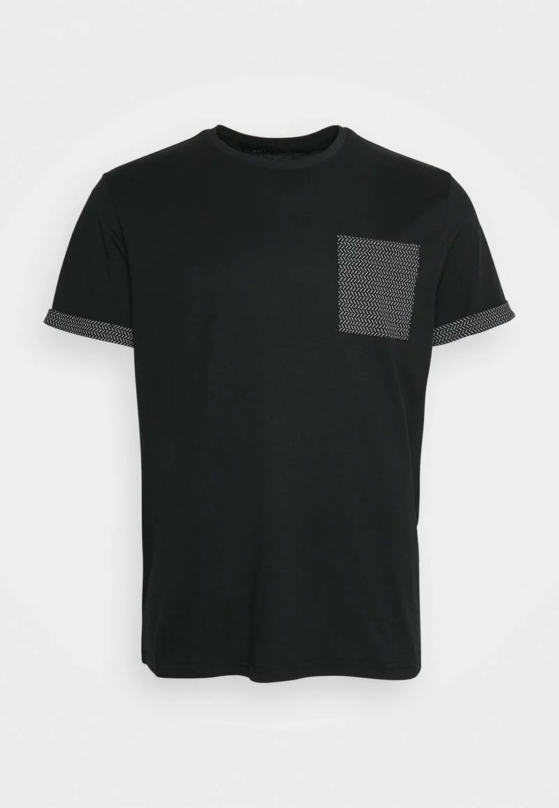 Pier One Uomo T-shirt Basic - Black 3 Pier One Uomo T-shirt Basic - Black