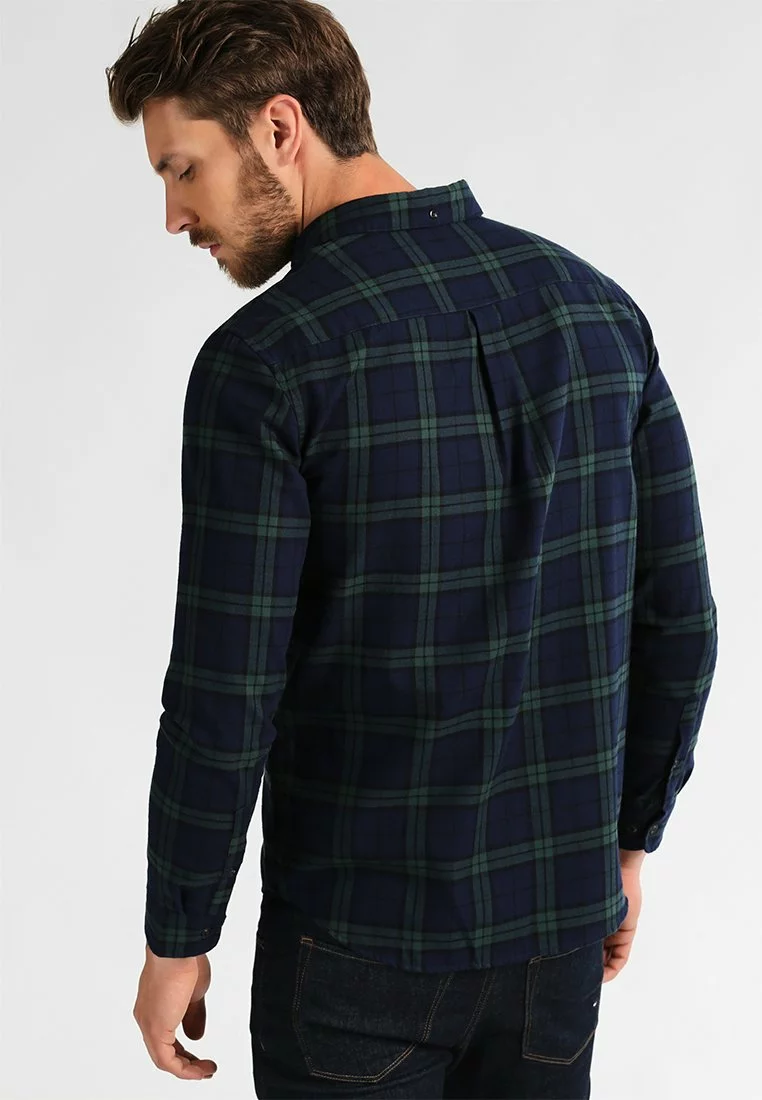 Pier One Uomo Camicia - Green / Blue 5 Pier One Uomo Camicia - Green / Blue - immagine 3