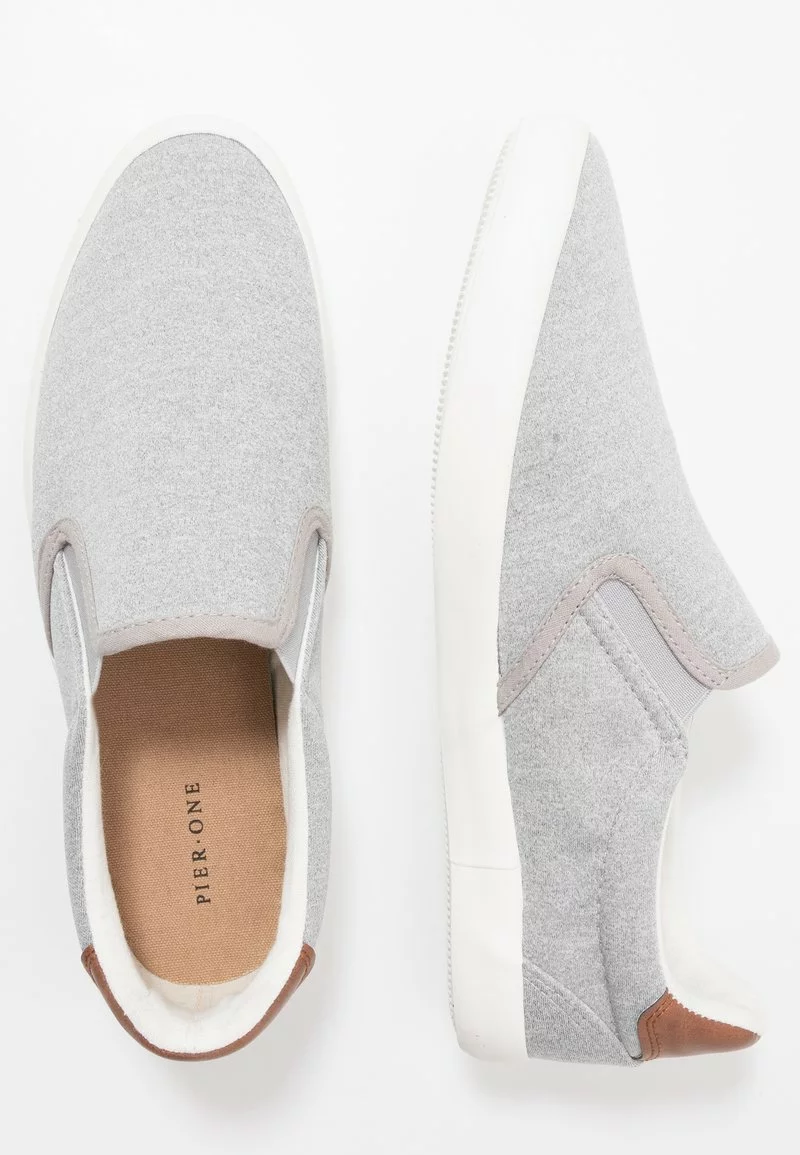Pier One UNISEX - Scarpe Senza Lacci - Grey 4 Pier One UNISEX - Scarpe Senza Lacci - Grey - immagine 2