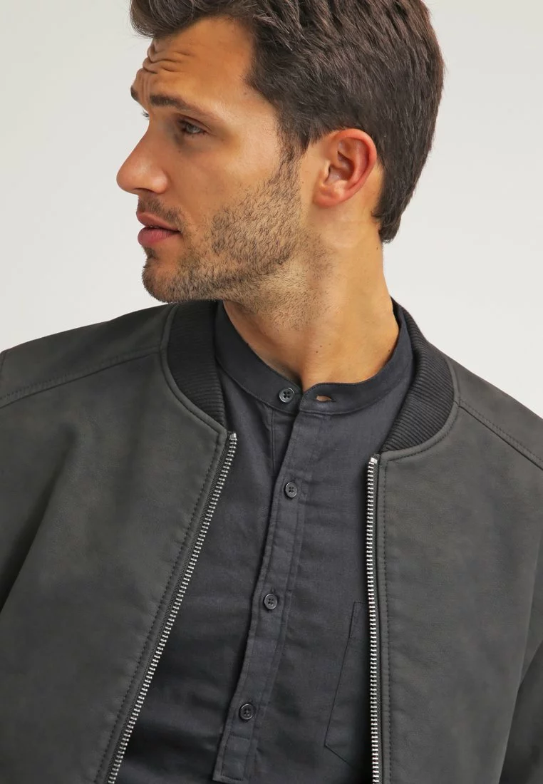 Pier One Uomo Camicia - Black 6 Pier One Uomo Camicia - Black - immagine 4