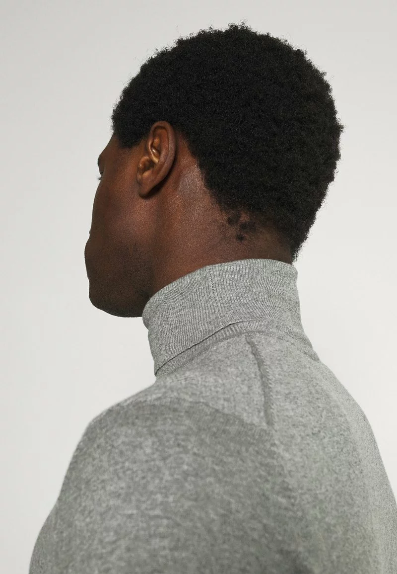 Pier One Uomo 2 PACK - Maglione - Black/mottled Light Grey 9 Pier One Uomo 2 PACK - Maglione - Black/mottled Light Grey - immagine 7