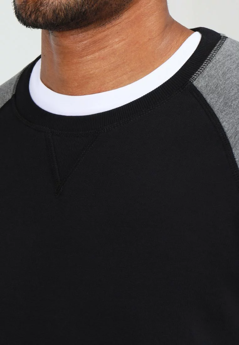 Pier One Uomo Felpa - Grey Melange/black 6 Pier One Uomo Felpa - Grey Melange/black - immagine 4