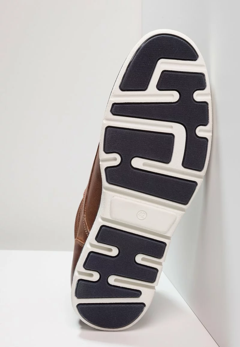 Pier One Uomo Stivaletti Stringati - Cognac 7 Pier One Uomo Stivaletti Stringati - Cognac - immagine 5