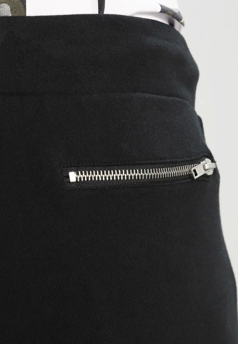 Pier One Uomo BIKER JOGGER - Pantaloni Sportivi - Black 6 Pier One Uomo BIKER JOGGER - Pantaloni Sportivi - Black - immagine 4