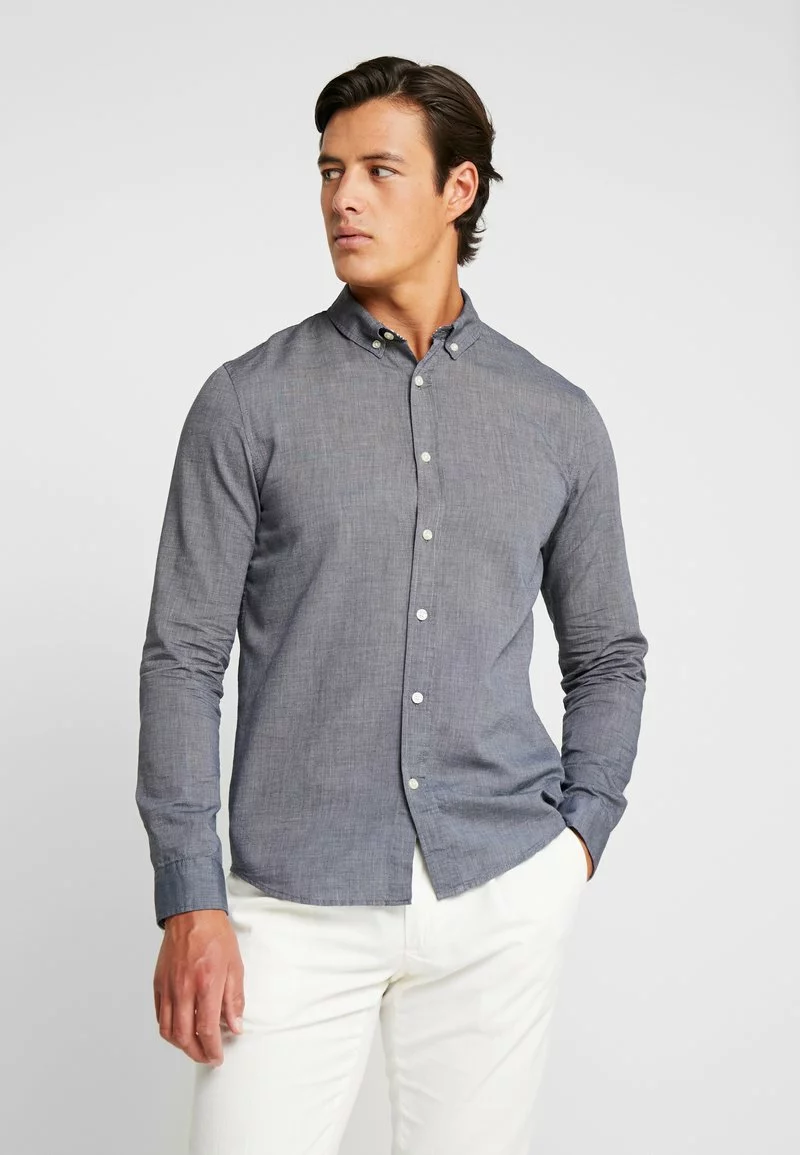 Pier One Uomo Camicia - Grey 3 Pier One Uomo Camicia - Grey