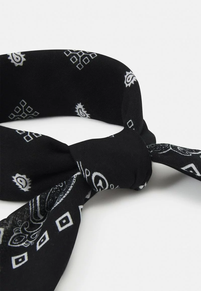 Pier One BANDANA UNISEX - Foulard - Black 4 Pier One BANDANA UNISEX - Foulard - Black - immagine 2