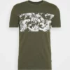 Pier One Uomo T-shirt Con Stampa - Oliv -Offerta Economica Pier One d387579e7c6f4e08b71705400a8510bf