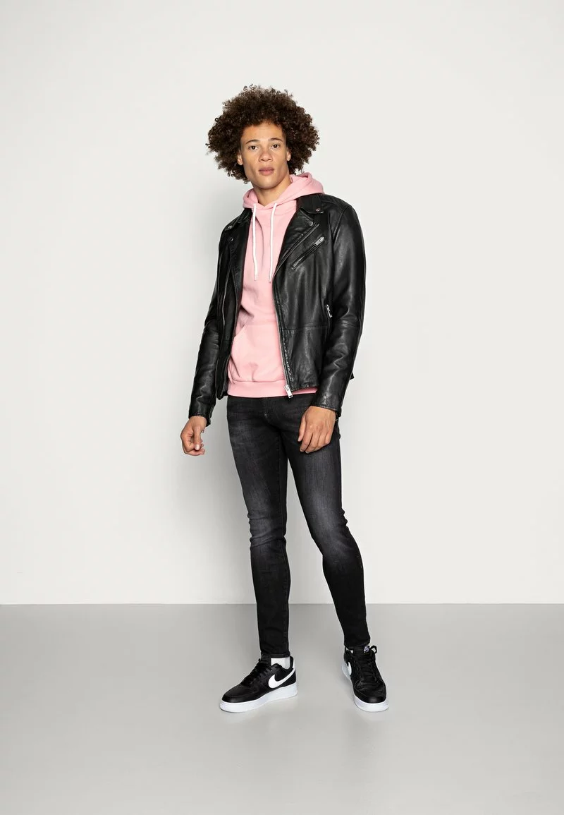 Pier One Unisex Felpa Con Cappuccio - Pink 4 Pier One Unisex Felpa Con Cappuccio - Pink - immagine 2