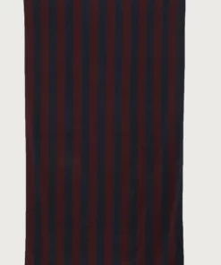 Pier One Uomo BEACH TOWEL 180x100CM 500 GSM - Telo Mare - Dark Blue/bordeaux