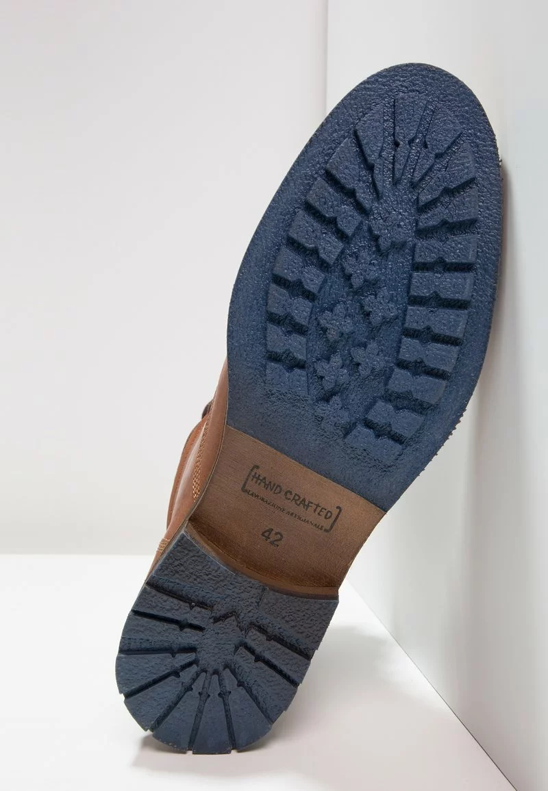 Pier One Uomo Stivaletti Stringati - Cognac 7 Pier One Uomo Stivaletti Stringati - Cognac - immagine 5