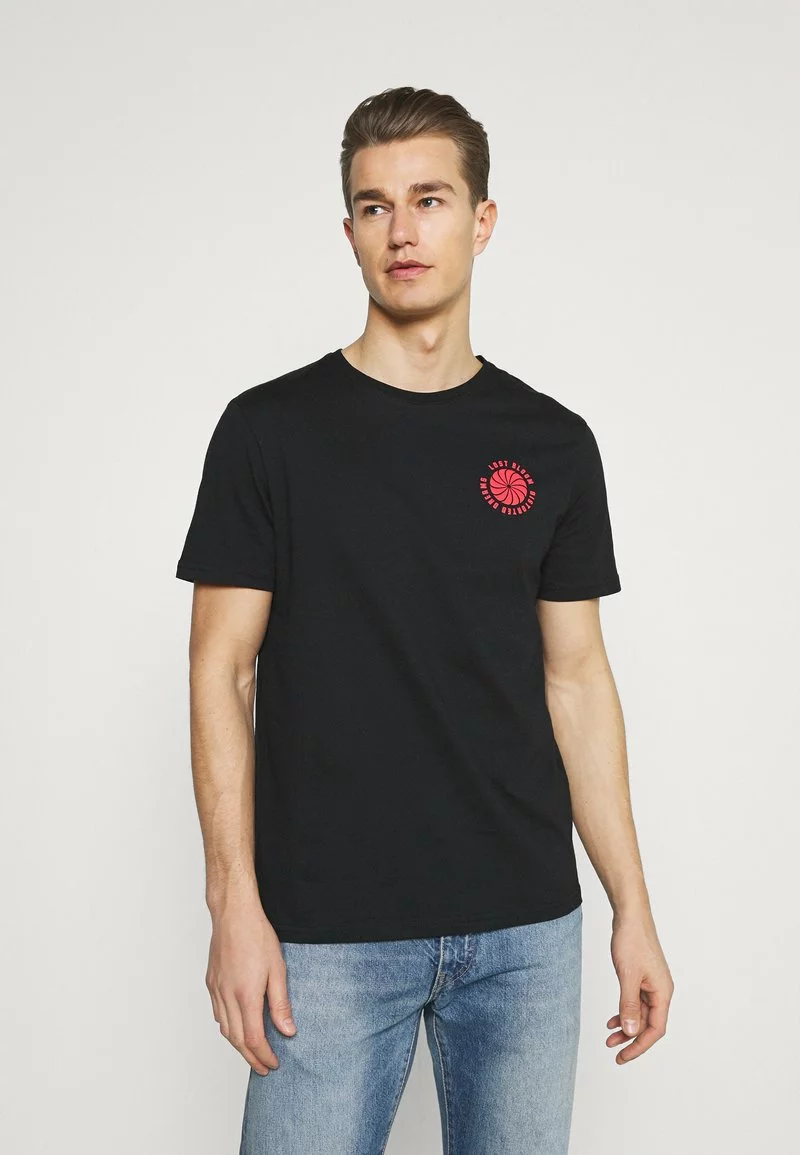 Pier One Uomo T-shirt Con Stampa - Black 5 Pier One Uomo T-shirt Con Stampa - Black - immagine 3