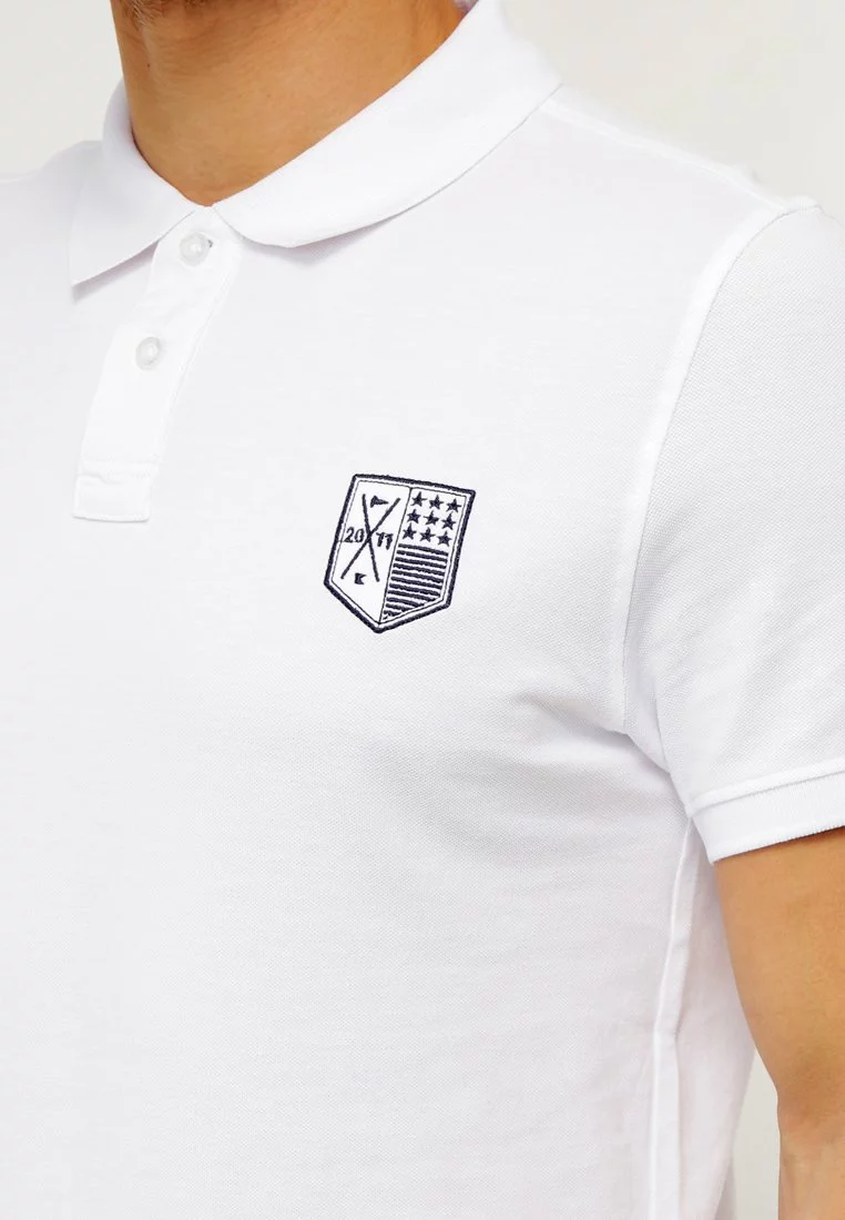 Pier One Uomo Polo - White 6 Pier One Uomo Polo - White - immagine 4