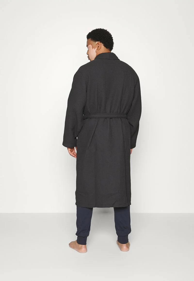 Pier One Uomo Accappatoio - Black 5 Pier One Uomo Accappatoio - Black - immagine 3