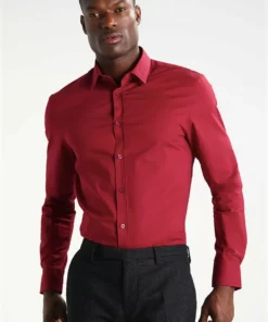Pier One Uomo Camicia Elegante - Red