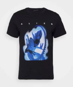 Pier One Uomo T-shirt Con Stampa - Black