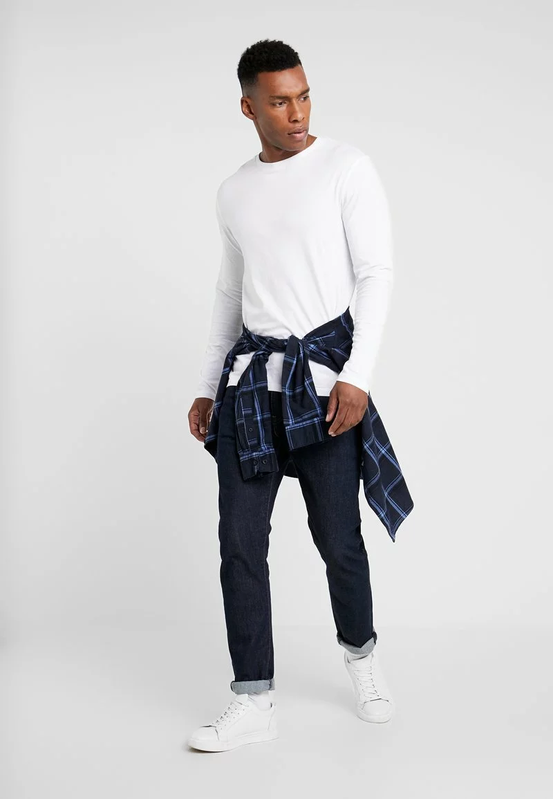 Pier One Uomo 2 PACK - Maglietta A Manica Lunga - White 4 Pier One Uomo 2 PACK - Maglietta A Manica Lunga - White - immagine 2