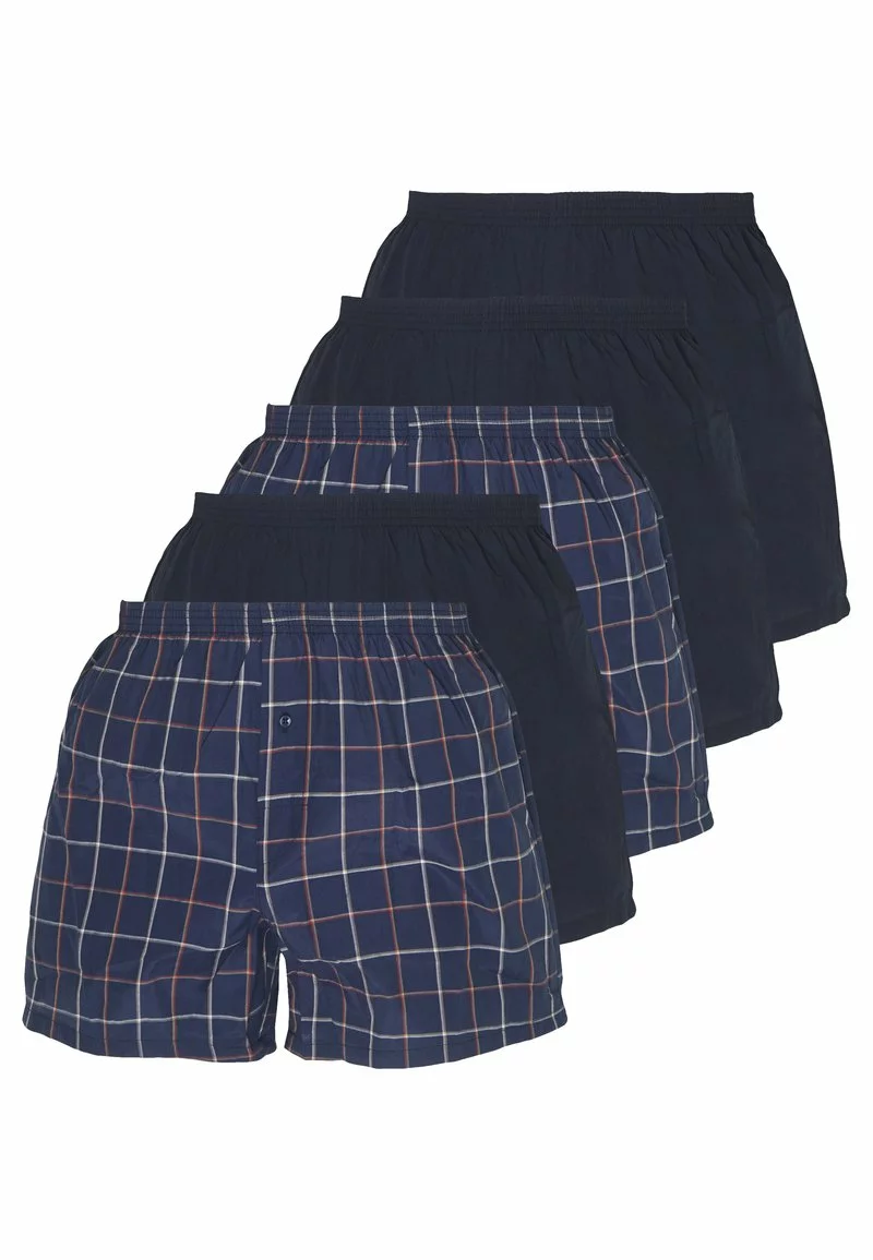 Pier One Uomo 5 PACK - Boxer - Dark Blue 6 Pier One Uomo 5 PACK - Boxer - Dark Blue - immagine 4