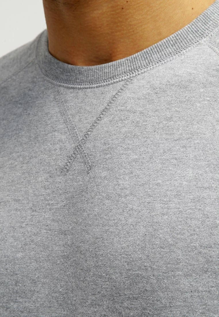 Pier One Uomo Felpa - Mid Grey Melange 6 Pier One Uomo Felpa - Mid Grey Melange - immagine 4