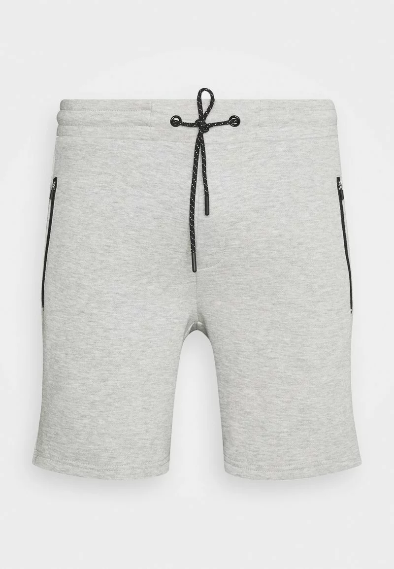 Pier One Uomo Shorts - Mottled Light Grey 7 Pier One Uomo Shorts - Mottled Light Grey - immagine 5