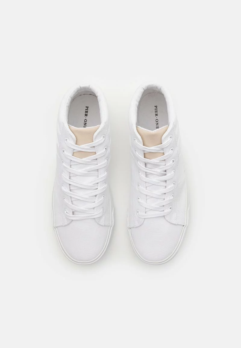 Pier One UNISEX - Sneakers Alte - White 6 Pier One UNISEX - Sneakers Alte - White - immagine 4