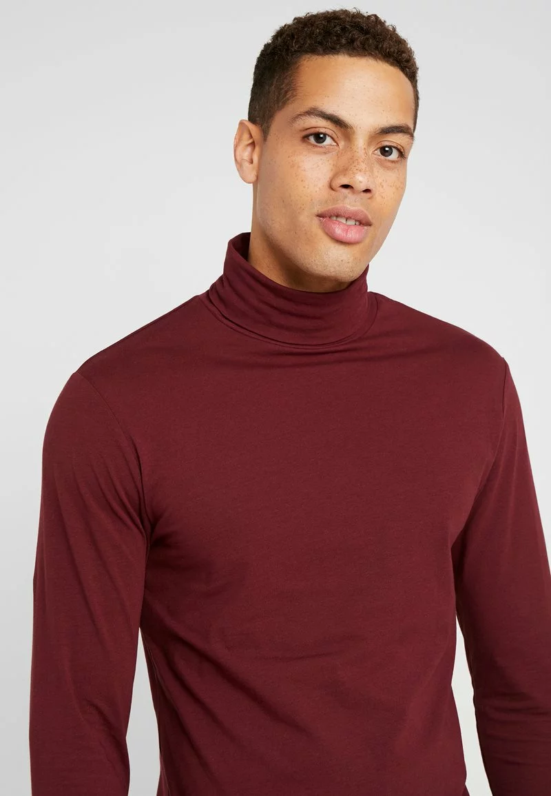 Pier One Uomo Maglietta A Manica Lunga - Bordeaux 7 Pier One Uomo Maglietta A Manica Lunga - Bordeaux - immagine 5