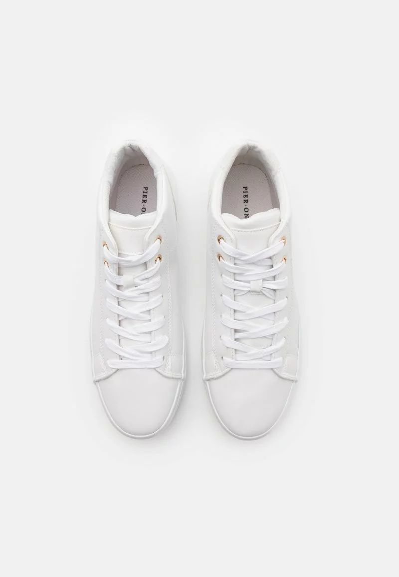 Pier One UNISEX - Sneakers Alte - White 6 Pier One UNISEX - Sneakers Alte - White - immagine 4