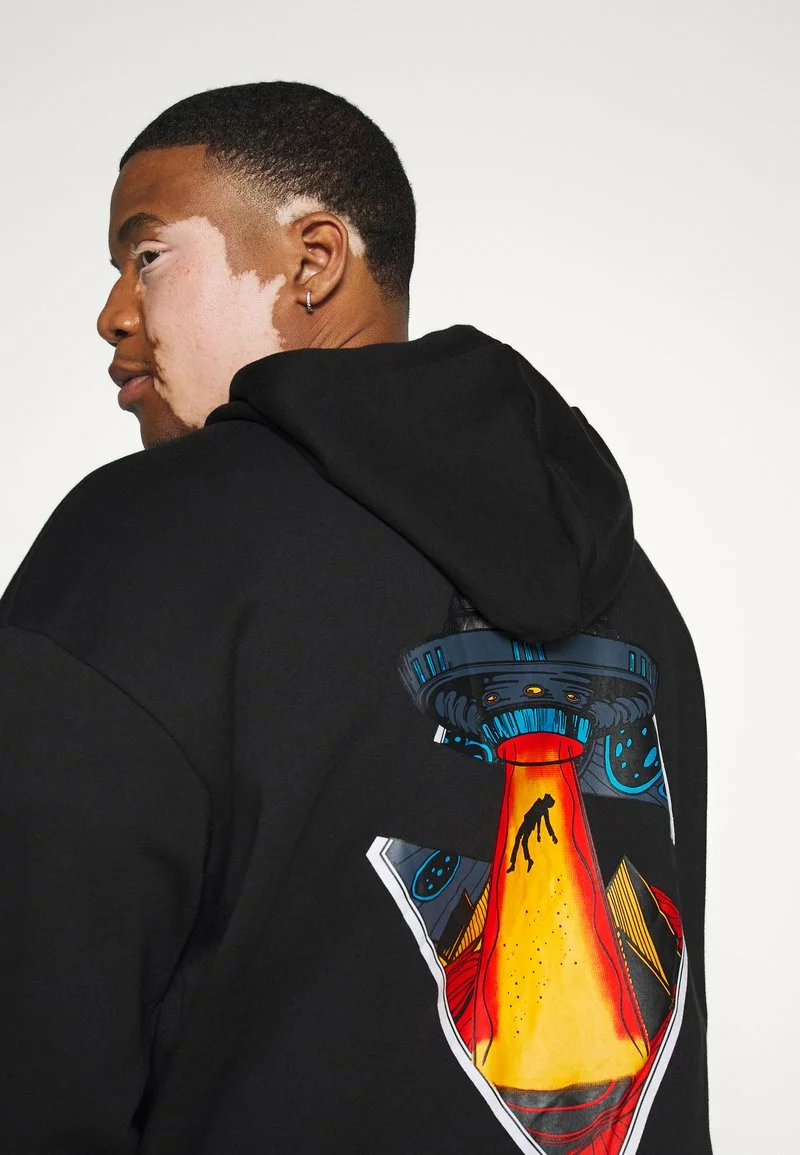 Pier One Uomo Felpa Con Cappuccio - Black 6 Pier One Uomo Felpa Con Cappuccio - Black - immagine 4