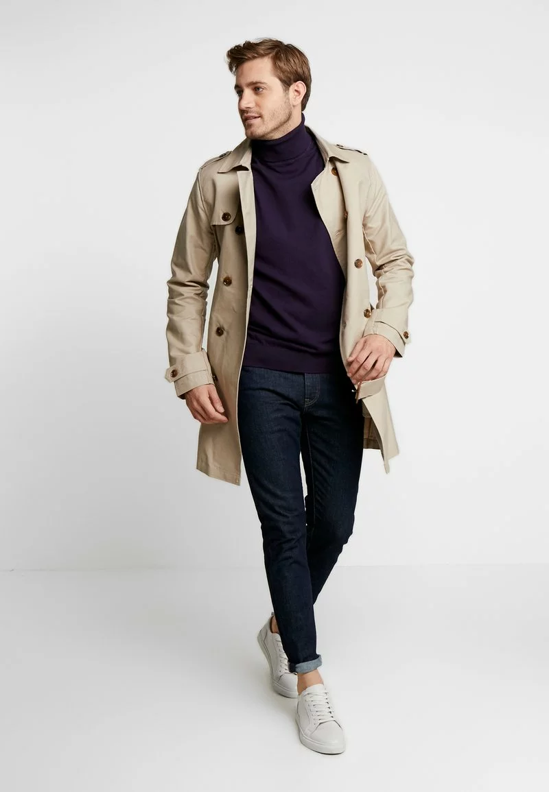 Pier One Uomo Maglione - Dark Purple 4 Pier One Uomo Maglione - Dark Purple - immagine 2