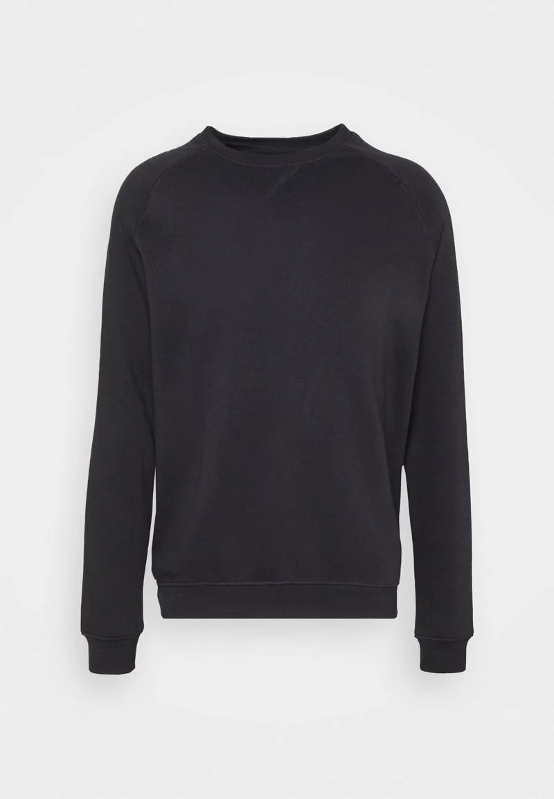 Pier One Uomo 2er Pack CREW NECK - Felpa - Black/mottled Dark Grey 4 Pier One Uomo 2er Pack CREW NECK - Felpa - Black/mottled Dark Grey - immagine 2