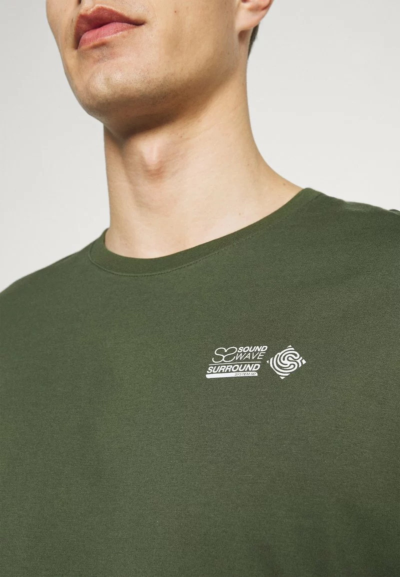 Pier One Uomo T-shirt Con Stampa - Olive 8 Pier One Uomo T-shirt Con Stampa - Olive - immagine 6