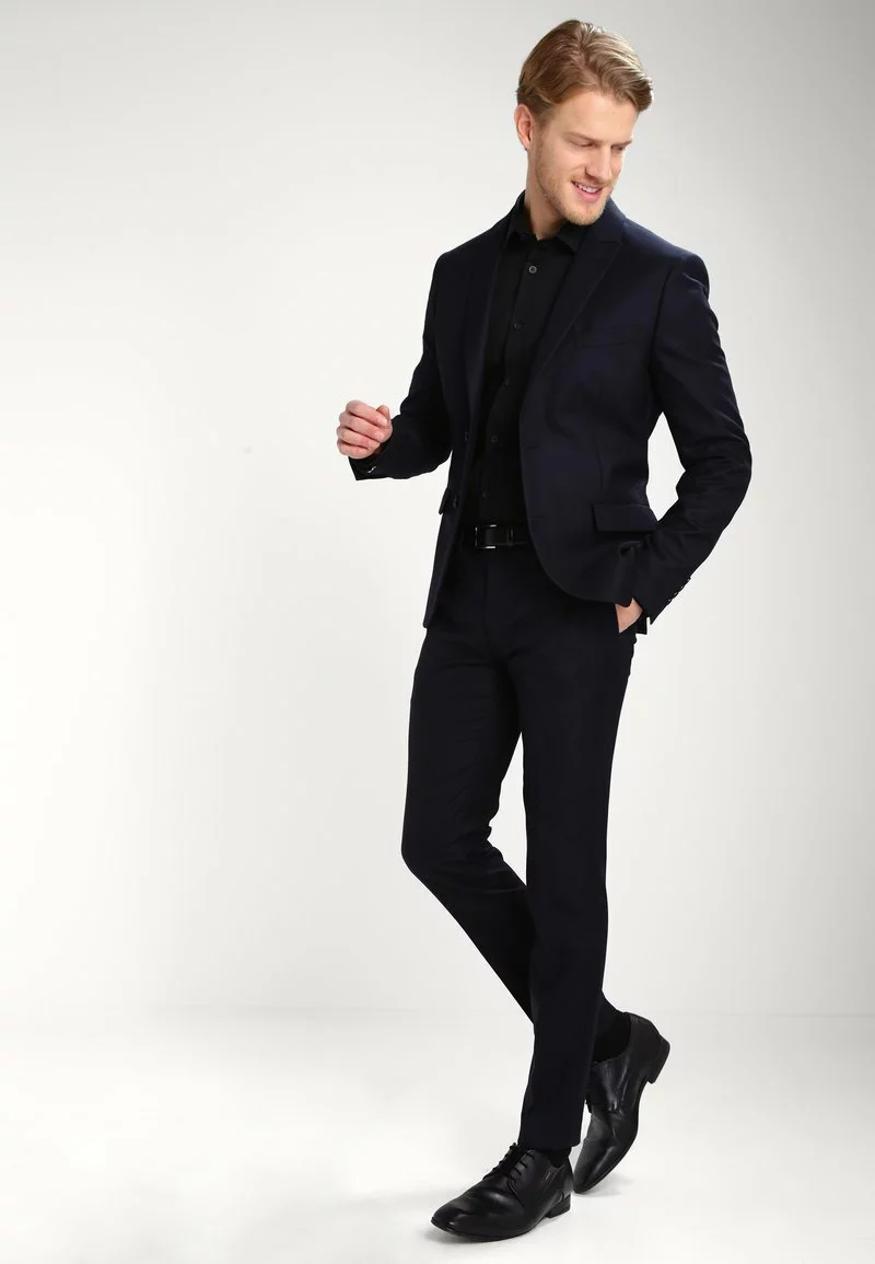 Pier One Uomo Camicia Elegante - Black 4 Pier One Uomo Camicia Elegante - Black - immagine 2