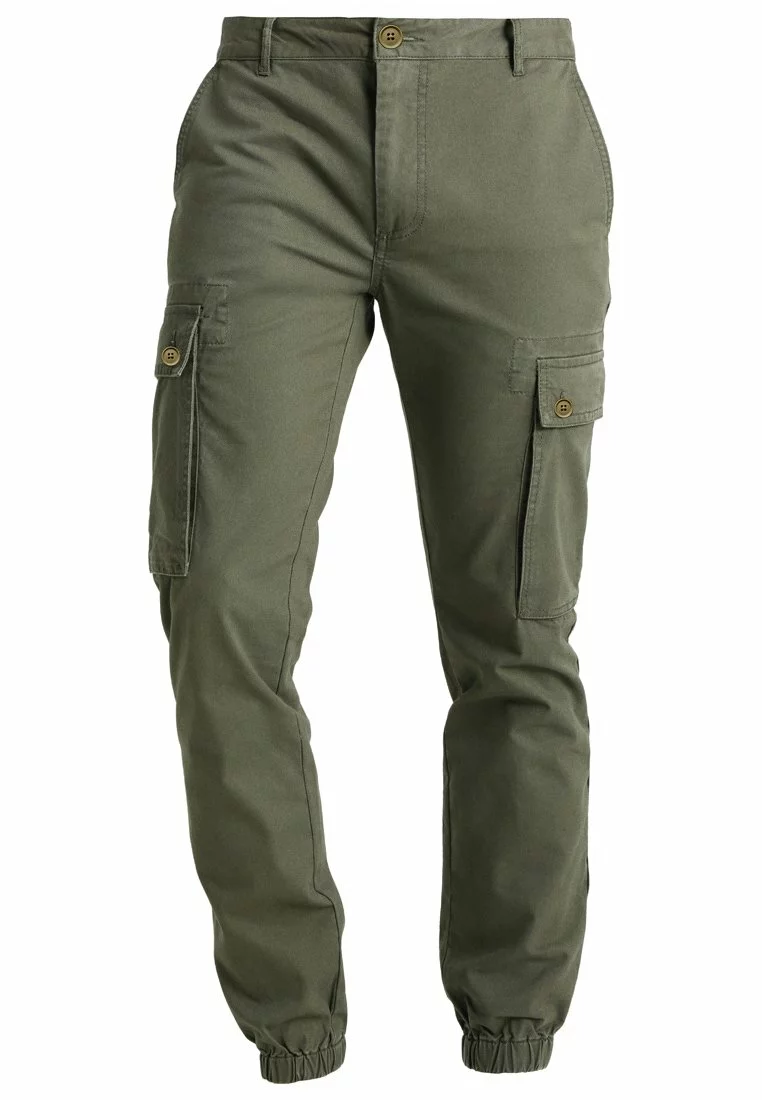 Pier One Uomo Pantaloni Cargo - Olive 8 Pier One Uomo Pantaloni Cargo - Olive - immagine 6