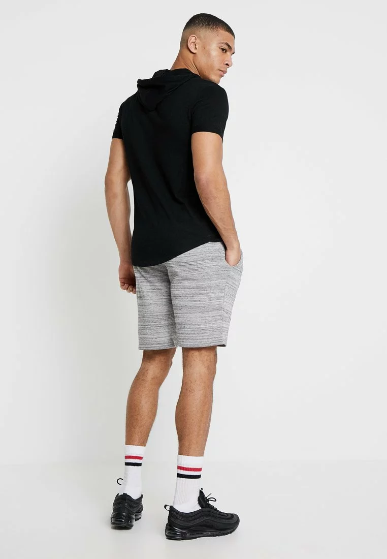 Pier One Uomo Shorts - Mottled Light Grey 5 Pier One Uomo Shorts - Mottled Light Grey - immagine 3