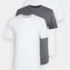 Pier One Uomo 3 PACK - T-shirt Basic - White/dark Grey 2 Pier One Uomo 3 PACK - T-shirt Basic - White/dark Grey -Offerta Economica Pier One e744a25b2abd44b0ad758990ed44df0f