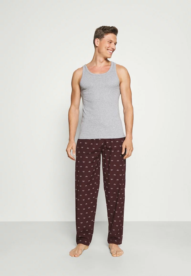 Pier One Uomo Pantaloni Del Pigiama - Bordeaux 4 Pier One Uomo Pantaloni Del Pigiama - Bordeaux - immagine 2
