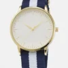 Pier One UNISEX - Orologio - Gold/blue/white