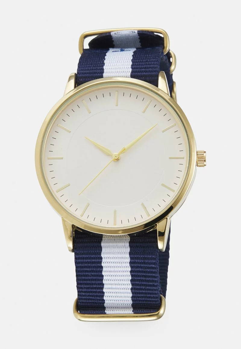 Pier One UNISEX - Orologio - Gold/blue/white 3 Pier One UNISEX - Orologio - Gold/blue/white