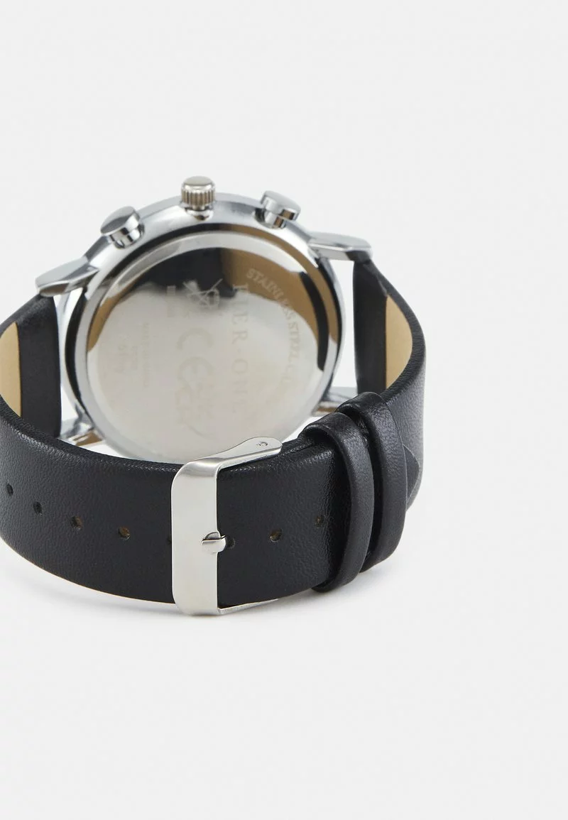 Pier One SET UNISEX - Orologio - Black 4 Pier One SET UNISEX - Orologio - Black - immagine 2