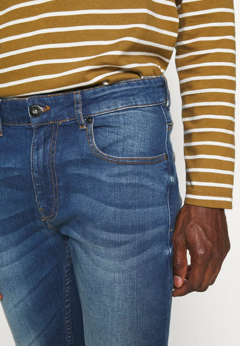 Pier One Uomo Jeans Slim Fit - Blue Denim 7 Pier One Uomo Jeans Slim Fit - Blue Denim - immagine 5