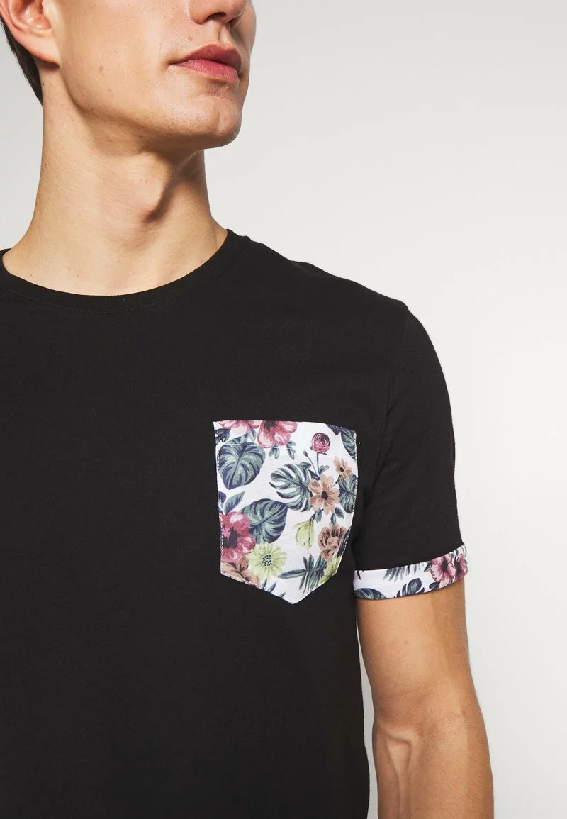 Pier One Uomo T-shirt Con Stampa - Black 8 Pier One Uomo T-shirt Con Stampa - Black - immagine 6