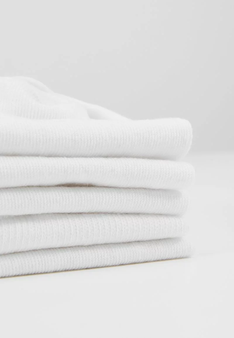 Pier One Uomo 5 PACK - Calzini - White 5 Pier One Uomo 5 PACK - Calzini - White - immagine 3