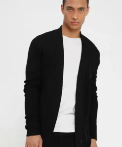 Pier One Uomo Cardigan - Black