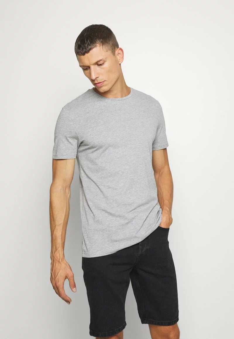 Pier One Uomo 7 PACK - T-shirt Basic - White/blue/green 6 Pier One Uomo 7 PACK - T-shirt Basic - White/blue/green - immagine 4