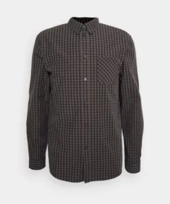 Pier One Uomo Camicia - Dark Gray