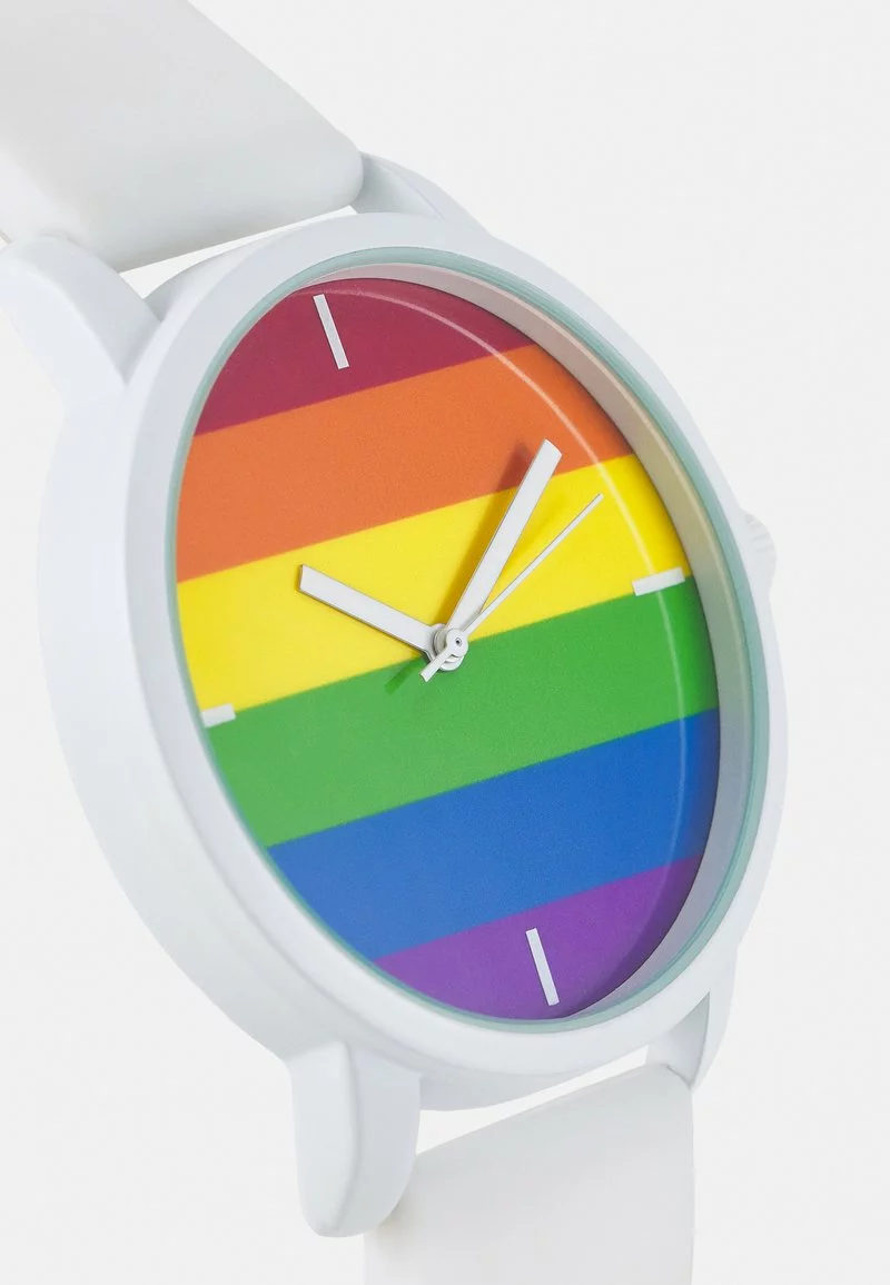 Pier One PRIDE UNISEX - Orologio - White 6 Pier One PRIDE UNISEX - Orologio - White - immagine 4