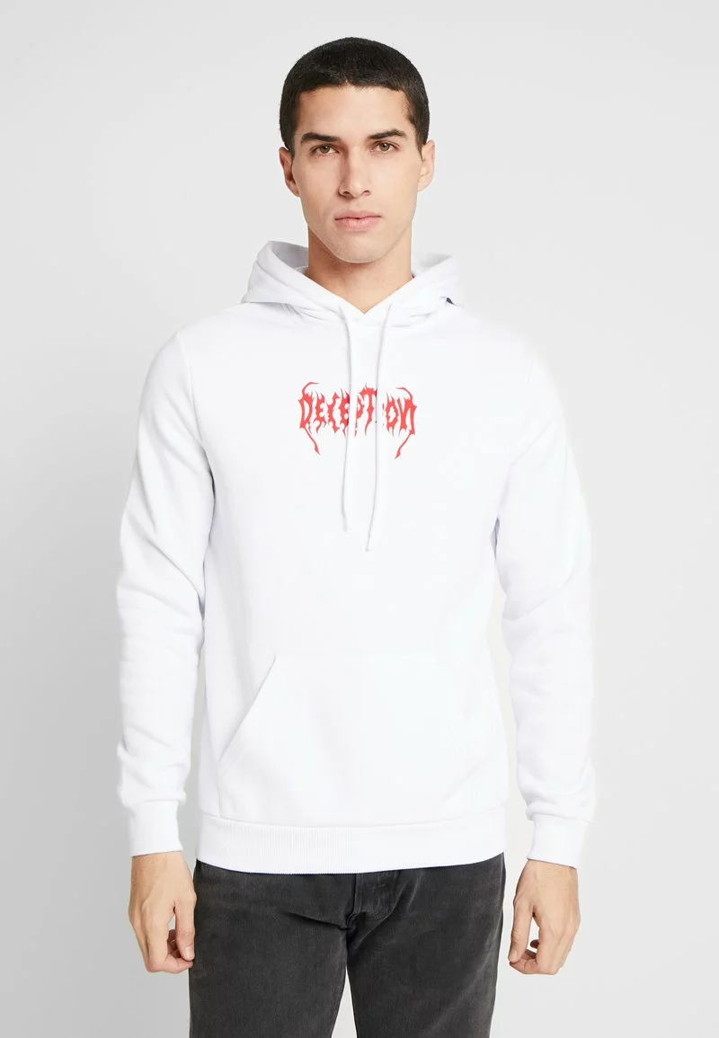 Pier One UNISEX - Felpa Con Cappuccio - White 5 Pier One UNISEX - Felpa Con Cappuccio - White - immagine 3