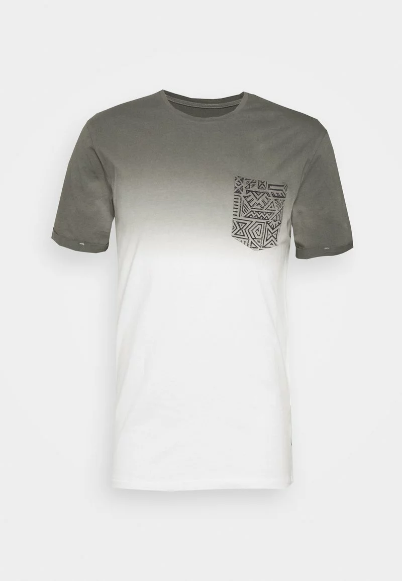 Pier One Uomo T-shirt Con Stampa - White/grey 3 Pier One Uomo T-shirt Con Stampa - White/grey
