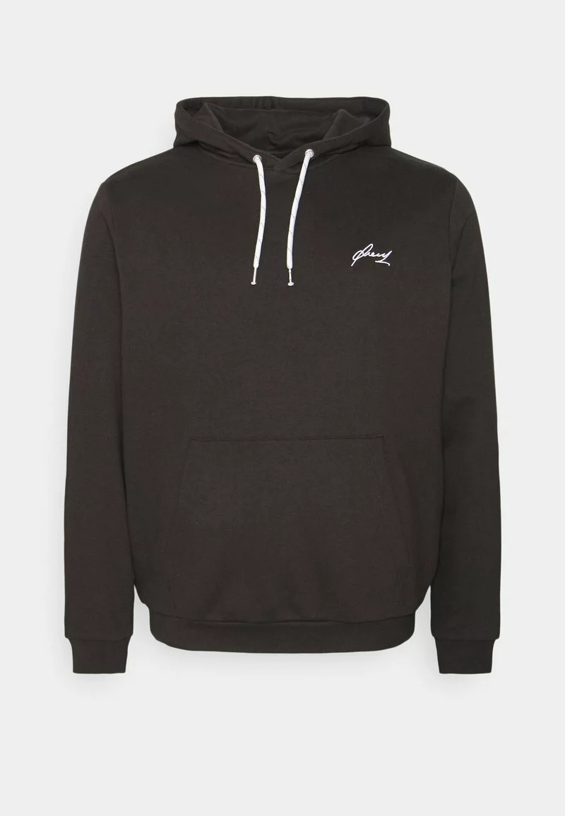 Pier One Uomo BIGBIG CORE SCRIPT HOODIE - Felpa Con Cappuccio - Black 3 Pier One Uomo BIGBIG CORE SCRIPT HOODIE - Felpa Con Cappuccio - Black