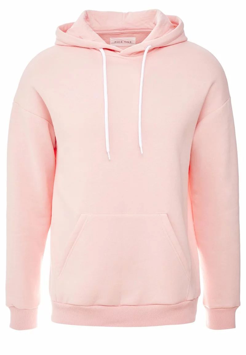 Pier One Unisex Felpa Con Cappuccio - Pink 6 Pier One Unisex Felpa Con Cappuccio - Pink - immagine 4