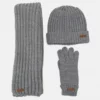Pier One Uomo SET - Sciarpa - Light Grey